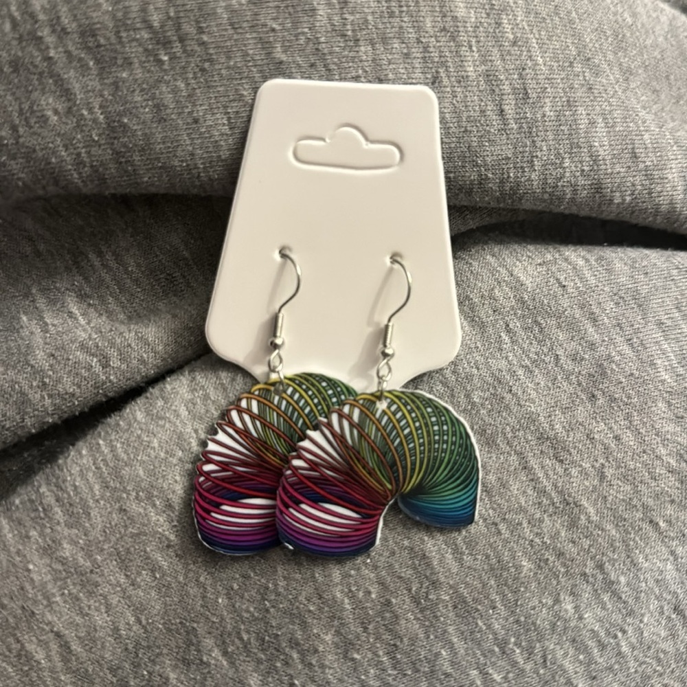 🛍️BUNDLE 3 for $17 SLINKY cute earrings kawaii food animal